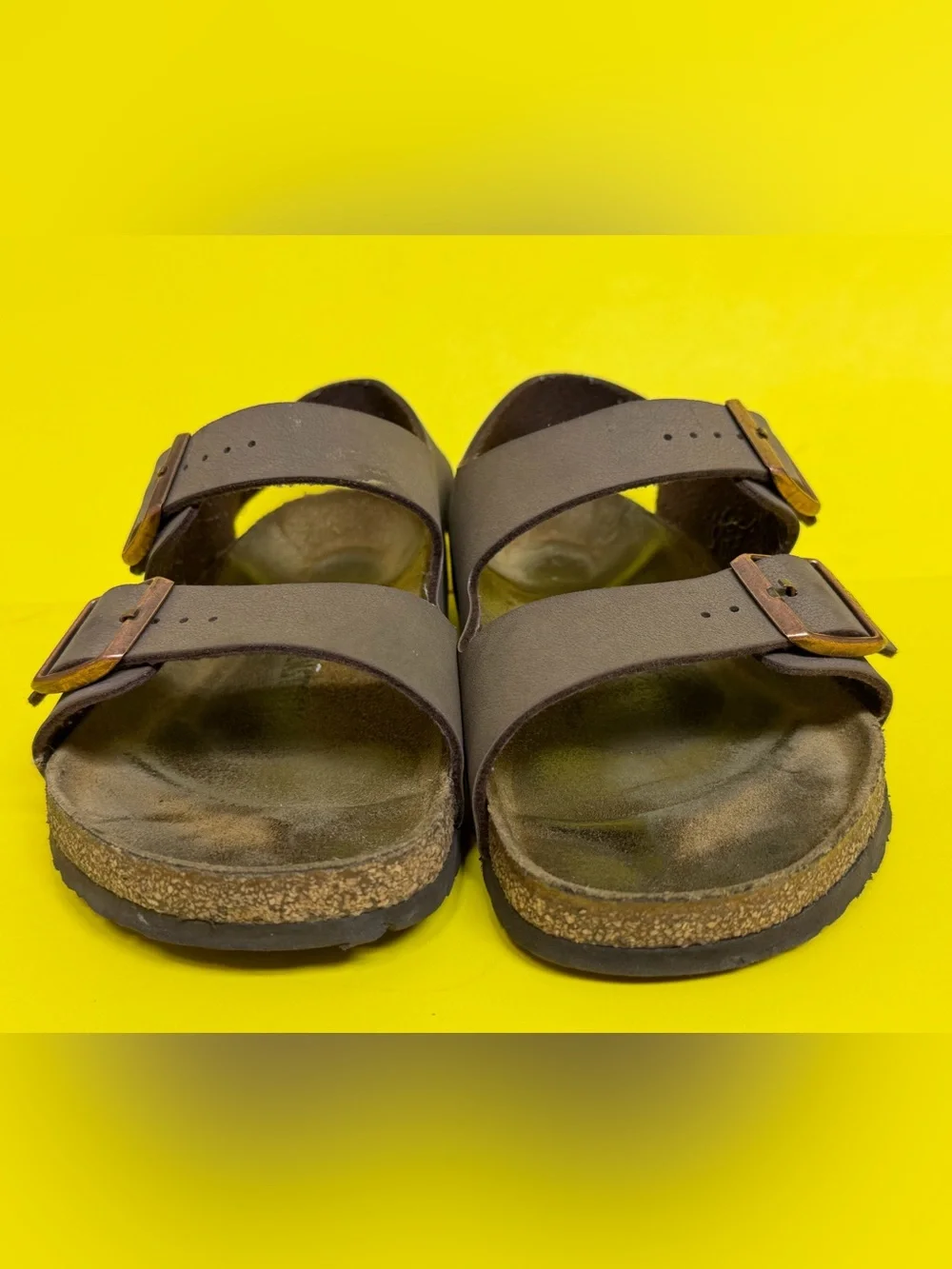 Birkenstock Unisex Milano Birkibuc Mocha Sandals EU41/W10-10.5/M8-8.5